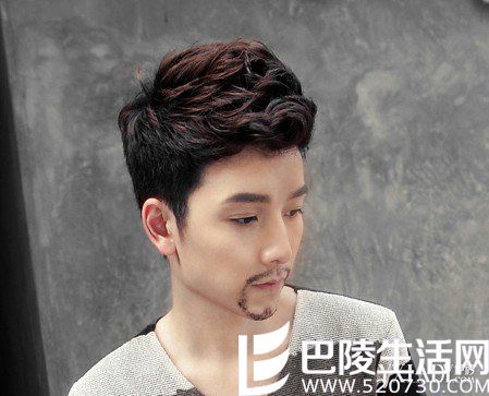 无刘海男生短发