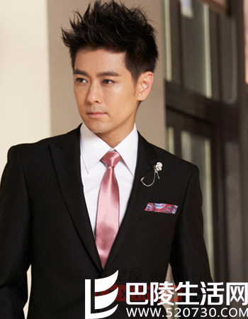 职业装发型图片