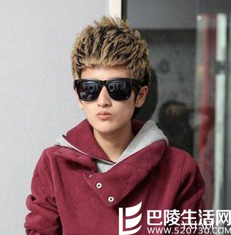 清爽潮男男生锡纸烫