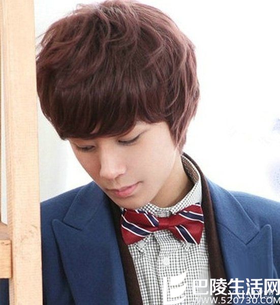 优雅时尚男生锡纸烫