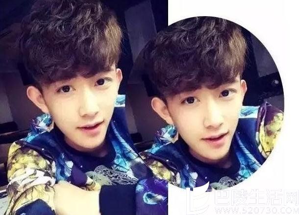 矮个子男生发型