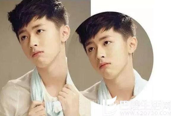 矮个子男生发型