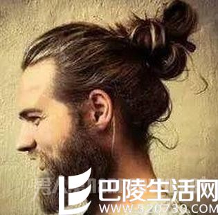 男士丸子头