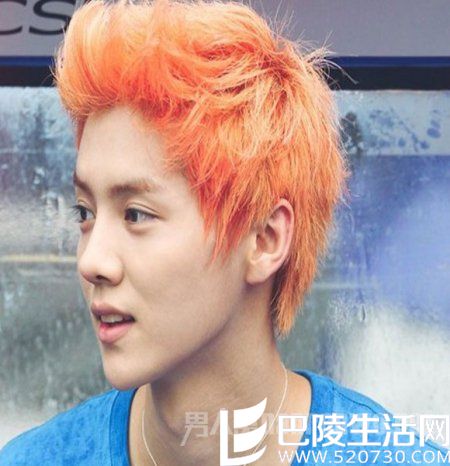 橘色发型 橘色发型