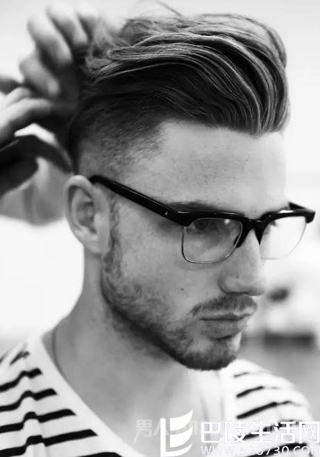 男士油头发型