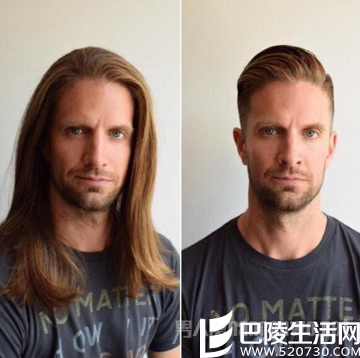 长发前后对比 长发前后对比