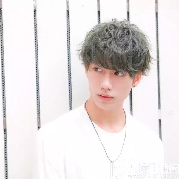 男生烫发