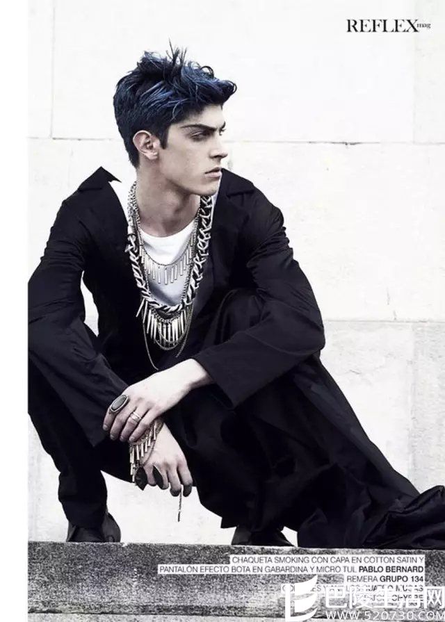 蓝黑色系 蓝黑色系