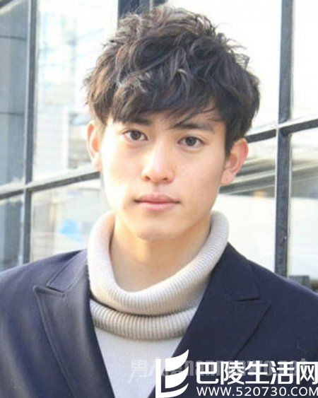 大脸发型男短发