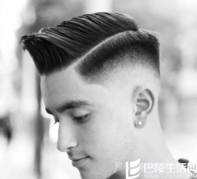 一道杠发型