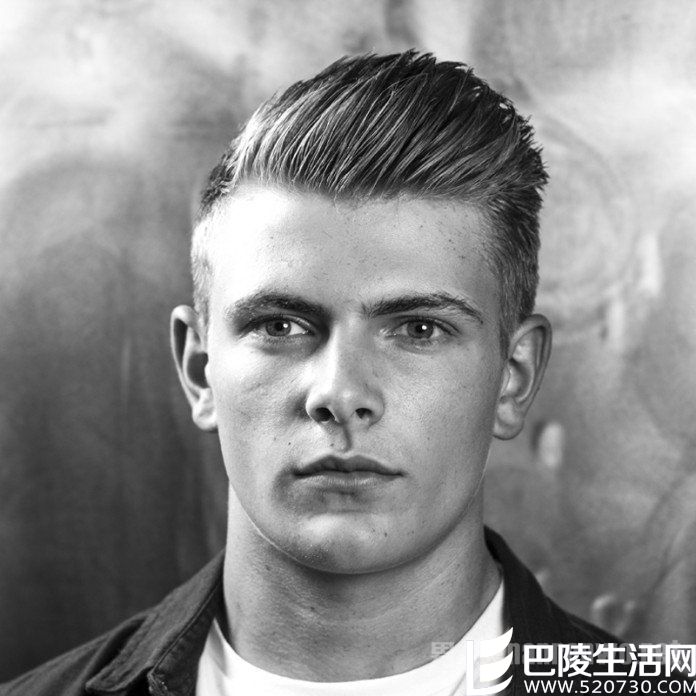 the quiff经典发型