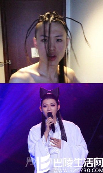 张玮长发造型 张玮长发造型