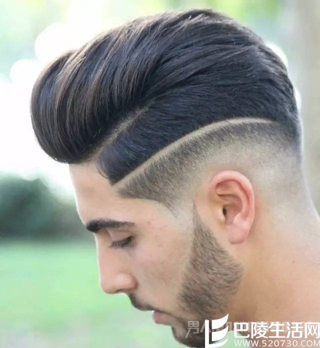 一道杠发型 一道杠发型