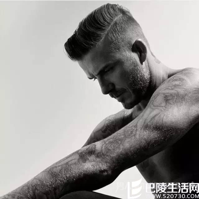 男士侧分线发型