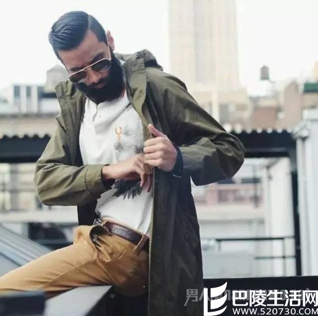 流行的男士发型