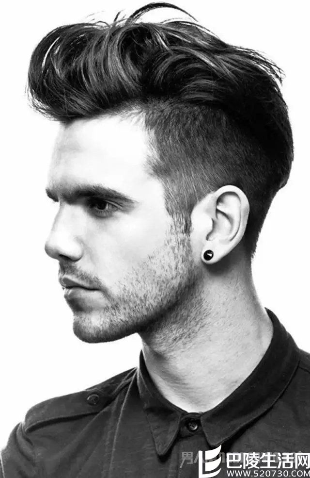 蓬巴杜发型男 蓬巴杜发型男