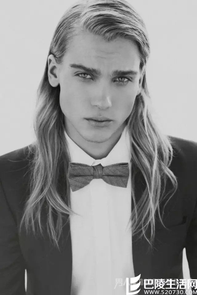 男士长发发型图片