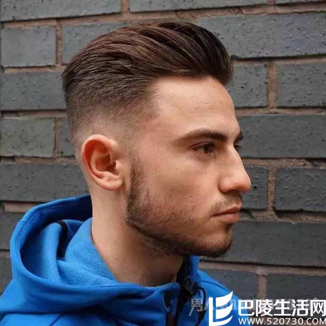 背梳发型 背梳发型