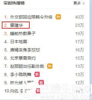微博热搜
