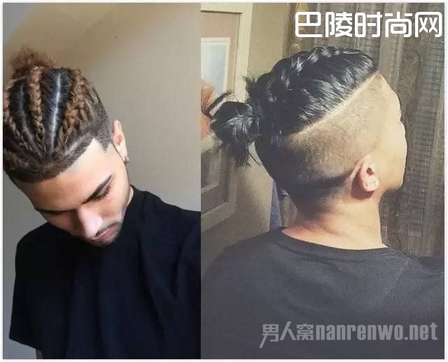 男士扎辫子 男士扎辫子