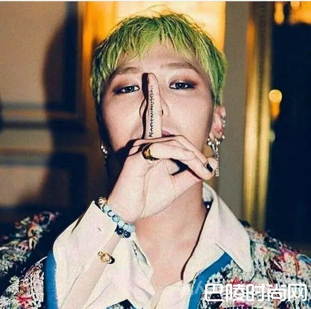 权志龙绿色头发 权志龙绿色头发