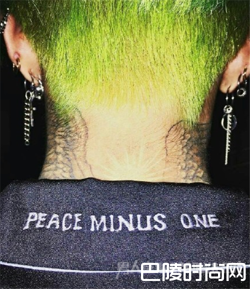 权志龙绿色头发