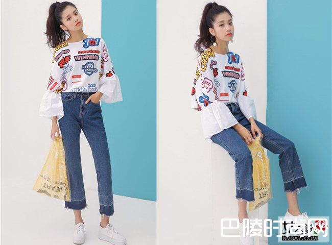 今年流行什么牛仔裤 时髦一族必备的牛仔裤来看看你有吗