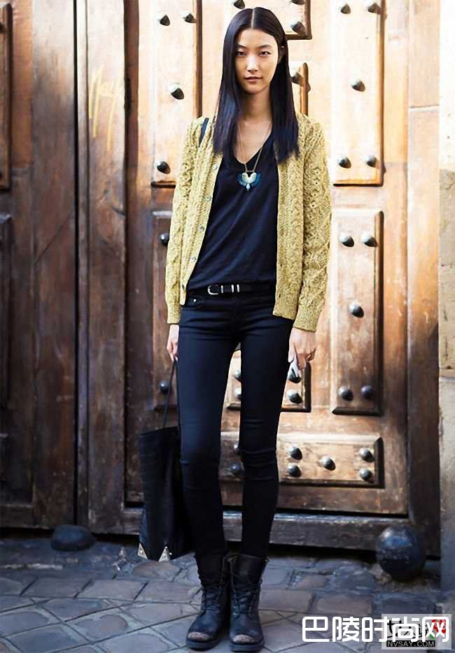 短靴怎么搭配好看 偷师街拍达人学最chic的搭法