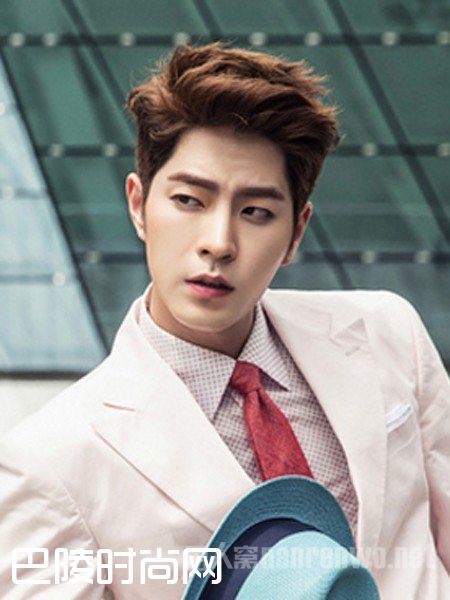 结婚新郎用什么发型