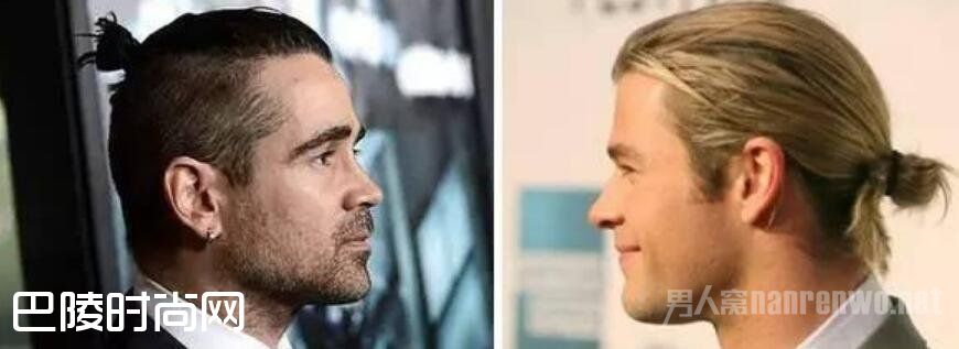 丸子头男图片 丸子头男图片