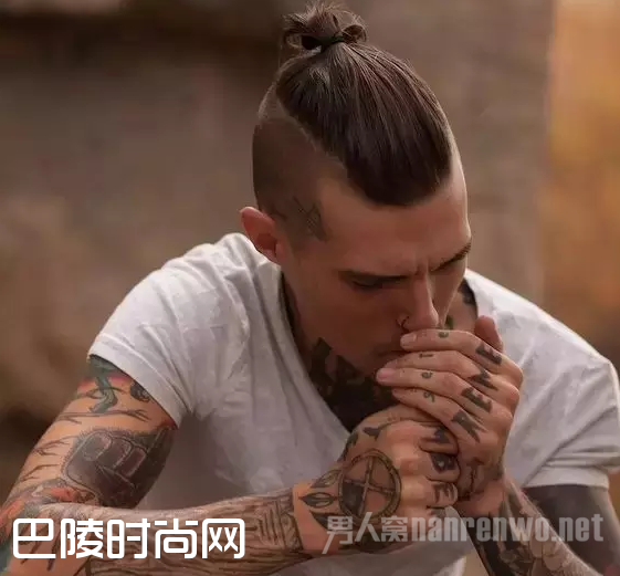 丸子头男 丸子头男