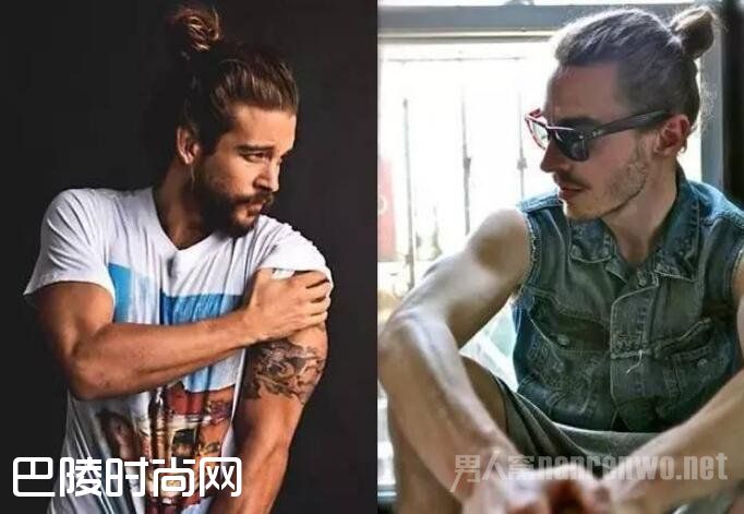 丸子头男 丸子头男