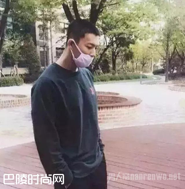 寸头发型男