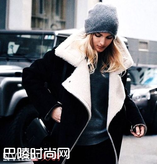 皮毛一体外套_四款明星爱豆的心头之好 告诉你冬天穿什么