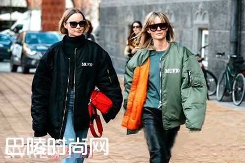 飞行员夹克_四款明星爱豆的心头之好 告诉你冬天穿什么