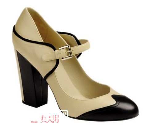 Chanel双色鞋_鞋子