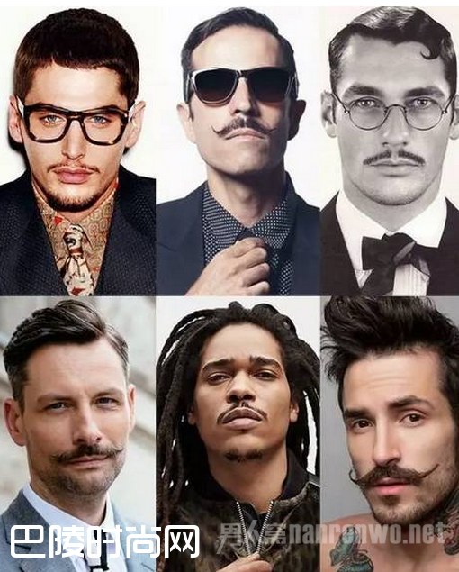 留胡子造型图片