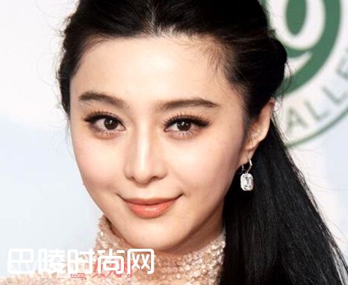 范冰冰款金粉色柔美眼妆_看明星如何画粉色眼影 你和桃花只差一个妆