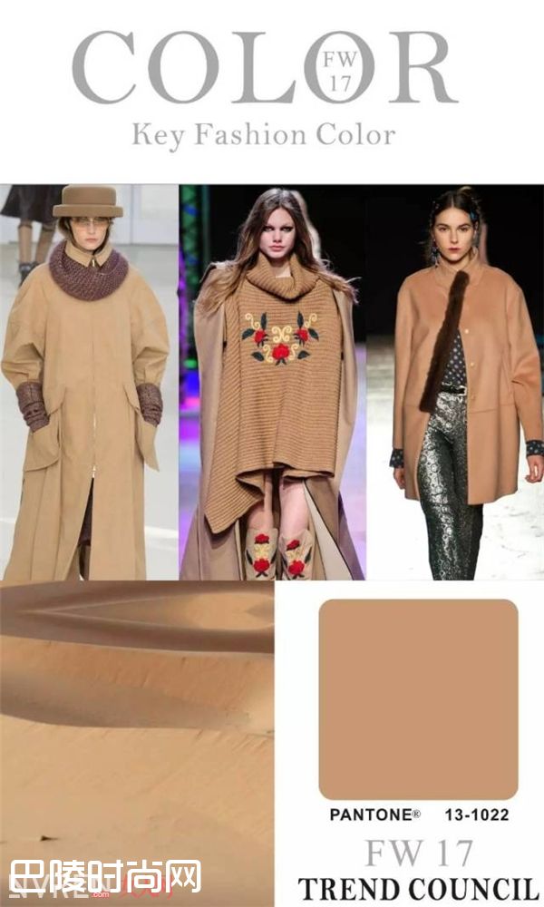 沙漠驼_2017年秋冬十大流行色发布 入时穿搭就靠这一色