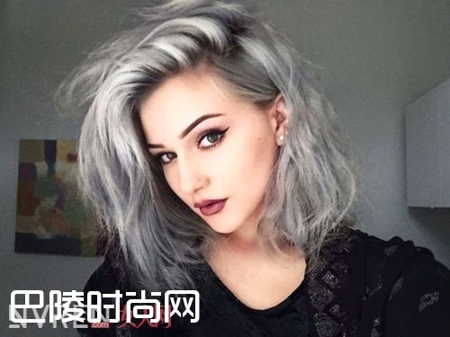 渐变灰发色好看_换个发色过新年 美妙绝伦造型你值得拥有