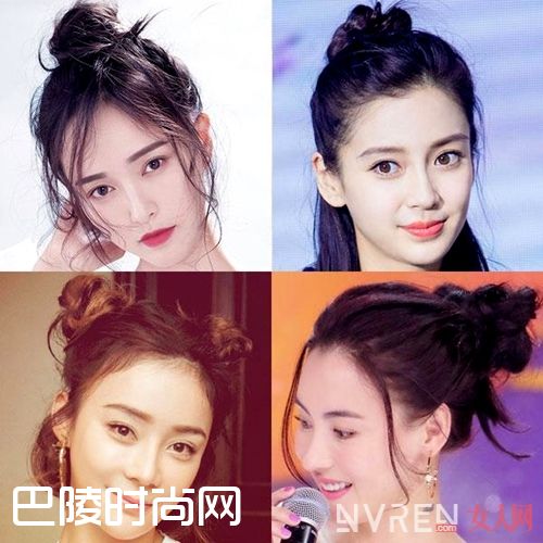 女明星们的花瓣头_丸子头升级啦 现在花瓣头才是超人气发型 女明星们的花瓣头_丸子头升级啦 现在花瓣头才是超人气发型