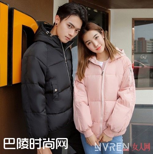 情侣连帽面包服_揭开面包服的表象 原来它还可以这么显瘦