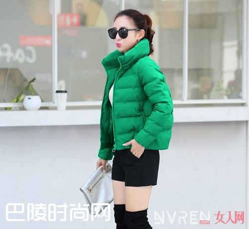 立领短款面包服_揭开面包服的表象 原来它还可以这么显瘦