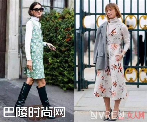 高领衫怎么搭配吊带裙_大衣里面穿什么好看 四招让你气质翻倍