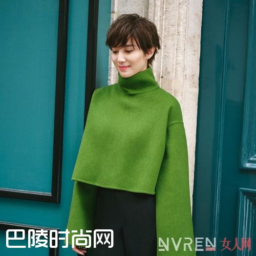 流行色草木绿_shis