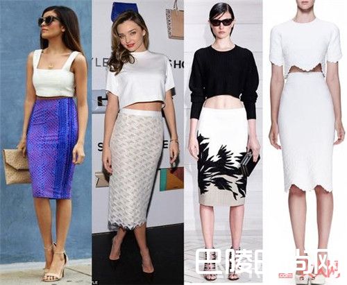 铅笔裙搭配什么效果好_今冬最美的四条半裙 解决所有穿衣难题