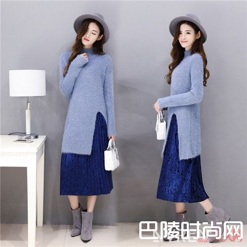 马海毛长款毛衣怎么搭配好_别穿黑白灰了 2017最新流行色已经出炉了