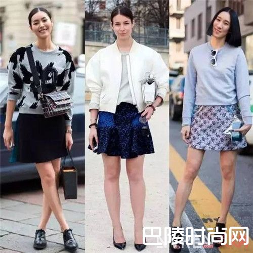 迷你A字裙搭配什么舒适俏皮_开春穿条迷你A字裙 走路拉风有得是俏皮时髦还有大长腿