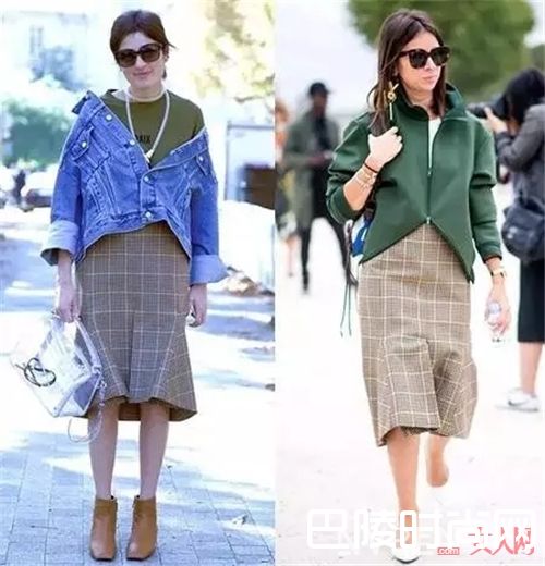 冬日里的中长裙搭配_今冬最时髦的搭配 穿上裙装既潮又暖