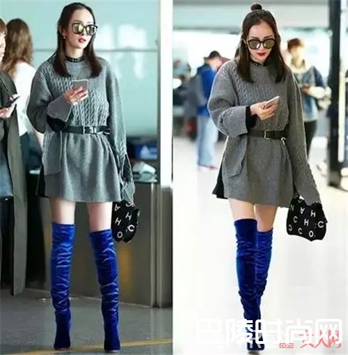 冬日里的短裙搭配_今冬最时髦的搭配 穿上裙装既潮又暖